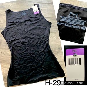 NEW maidenform tank 2x shape wear